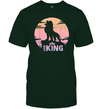 Load image into Gallery viewer, Disney The Lion King Live Action Sunset Pride Rock Poster Men Cotton T-Shirt