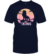 Load image into Gallery viewer, Disney The Lion King Live Action Sunset Pride Rock Poster Men Cotton T-Shirt
