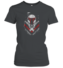 Load image into Gallery viewer, Star Wars Boba Fett No Threats Only Promises Graphic Women Cotton T-Shirt