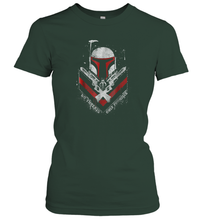 Load image into Gallery viewer, Star Wars Boba Fett No Threats Only Promises Graphic Women Cotton T-Shirt