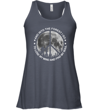 Load image into Gallery viewer, Into The Forest I Go To Lose My Mind Find Soul Hippie Women Racerback Tank