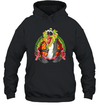 Load image into Gallery viewer, Disney Lion King Rafiki Geometric Rainbow Unisex Hooded Sweatshirt