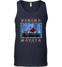 Load image into Gallery viewer, Disney Lion King Hakuna Matata Pattern Square Men Cotton Tank Top