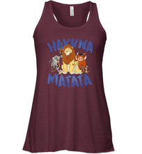 Load image into Gallery viewer, Disney Lion King Classic Hakuna Matata Group Women Racerback Tank