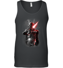 Load image into Gallery viewer, Star Wars Darth Vader Lightsaber Portrait Men Cotton Tank Top