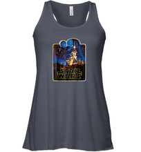 Load image into Gallery viewer, Star Wars Vintage Poster Art Women Racerback Tank
