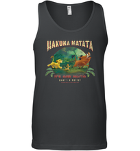 Load image into Gallery viewer, Disney Lion King Hakuna Matata Motto Simba Timon Pumbaa Men Cotton Tank Top