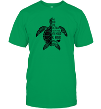Load image into Gallery viewer, Funny Love Ocean Tee Shirt Turtle Gifts Men Cotton T-Shirt