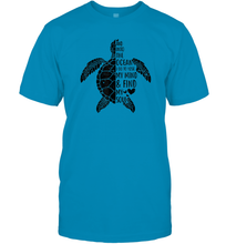 Load image into Gallery viewer, Funny Love Ocean Tee Shirt Turtle Gifts Men Cotton T-Shirt