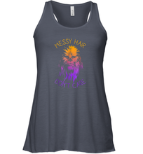 Load image into Gallery viewer, Star Wars Chewbacca Messy Hair Don't Care Graphic Women Racerback Tank
