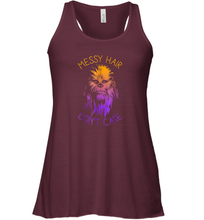 Load image into Gallery viewer, Star Wars Chewbacca Messy Hair Don't Care Graphic Women Racerback Tank