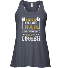 Load image into Gallery viewer, I am a mechanic dad shirt gift for Mechanical father's day Women Racerback Tank
