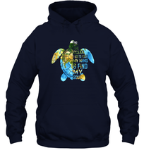 Load image into Gallery viewer, I Go To Lose My Mind Find My Soul Ocean Turtle Lovers Gift Unisex Hooded Sweatshirt