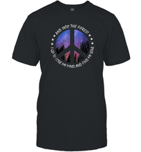 Load image into Gallery viewer, Into The Forest I Go To Lose My Mind Find Soul Hippie Gift Men Cotton T-Shirt