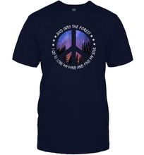 Load image into Gallery viewer, Into The Forest I Go To Lose My Mind Find Soul Hippie Gift Men Cotton T-Shirt