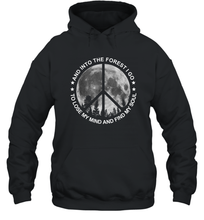 Load image into Gallery viewer, Into The Forest I Go To Lose My Mind Find Soul Hippie Unisex Hooded Sweatshirt