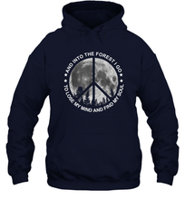 Load image into Gallery viewer, Into The Forest I Go To Lose My Mind Find Soul Hippie Unisex Hooded Sweatshirt