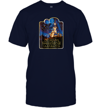 Load image into Gallery viewer, Star Wars Vintage Poster Art Men Cotton T-Shirt