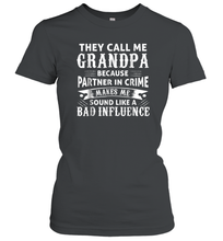 Load image into Gallery viewer, Funny Grandpa Grandfather Women Cotton T-Shirt