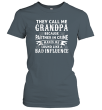 Load image into Gallery viewer, Funny Grandpa Grandfather Women Cotton T-Shirt
