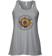 Load image into Gallery viewer, And Into The Forest I Go To Lose My Mind Hippie Women Racerback Tank