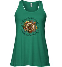 Load image into Gallery viewer, And Into The Forest I Go To Lose My Mind Hippie Women Racerback Tank