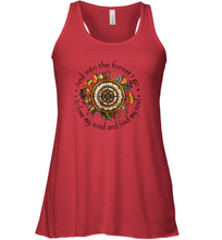 Load image into Gallery viewer, And Into The Forest I Go To Lose My Mind Hippie Women Racerback Tank
