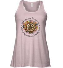 Load image into Gallery viewer, And Into The Forest I Go To Lose My Mind Hippie Women Racerback Tank