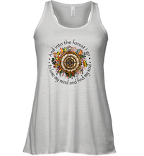 Load image into Gallery viewer, And Into The Forest I Go To Lose My Mind Hippie Women Racerback Tank