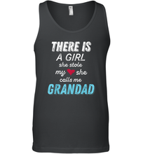 Load image into Gallery viewer, Papa Gifts From Granddaughter, She Calls Me Grandad Men Cotton Tank Top