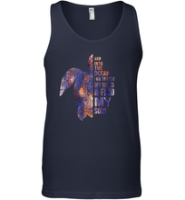 Load image into Gallery viewer, And into the ocean i go to lose my mind and find my soul Gift Iead Men Cotton Tank Top