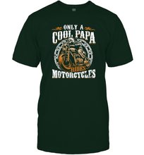 Load image into Gallery viewer, Fathers Day Shirt Only Cool Dads Ride Motorcycles Funny Gift Men Cotton T-Shirt