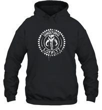 Load image into Gallery viewer, Star Wars Undying Loyalty Mandalorian Graphic Unisex Hooded Sweatshirt