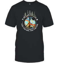 Load image into Gallery viewer, Lose Your Mind Find Your Soul Hippie Earth Forest Men Cotton T-Shirt