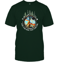 Load image into Gallery viewer, Lose Your Mind Find Your Soul Hippie Earth Forest Men Cotton T-Shirt