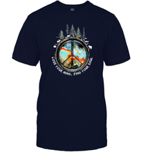 Load image into Gallery viewer, Lose Your Mind Find Your Soul Hippie Earth Forest Men Cotton T-Shirt