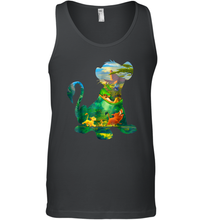 Load image into Gallery viewer, Disney Lion King Simba Silhouette Men Cotton Tank Top