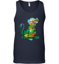 Load image into Gallery viewer, Disney Lion King Simba Silhouette Men Cotton Tank Top
