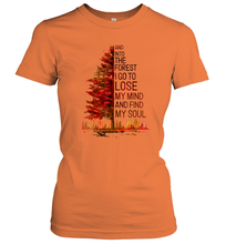 Load image into Gallery viewer, Into The Forest I Go, To Lose My Mind And Find My Soul Women Cotton T-Shirt