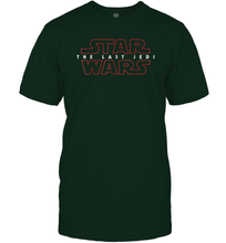 Load image into Gallery viewer, Star Wars Last Jedi Red Outline Logo Graphic Men Cotton T-Shirt