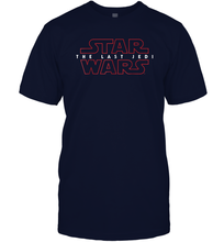 Load image into Gallery viewer, Star Wars Last Jedi Red Outline Logo Graphic Men Cotton T-Shirt