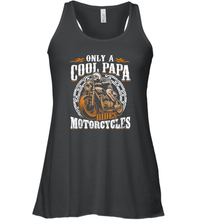 Load image into Gallery viewer, Fathers Day Shirt Only Cool Dads Ride Motorcycles Funny Gift Women Racerback Tank