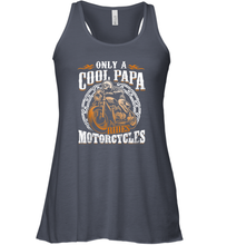 Load image into Gallery viewer, Fathers Day Shirt Only Cool Dads Ride Motorcycles Funny Gift Women Racerback Tank