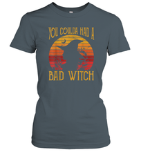 Load image into Gallery viewer, You Coulda had a Bad Witch Halloween Funny Gift Awesome Women Cotton T-Shirt