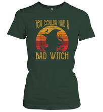 Load image into Gallery viewer, You Coulda had a Bad Witch Halloween Funny Gift Awesome Women Cotton T-Shirt