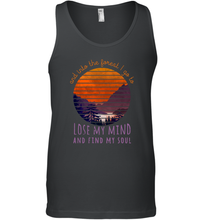 Load image into Gallery viewer, Into the Forest  I Lose My Mind  Hippie Lifestyle Clip Art Men Cotton Tank Top
