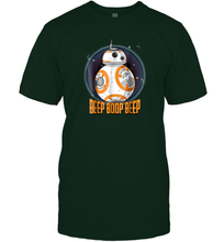 Load image into Gallery viewer, Star Wars BB 8 Beep Quote Circle Design Graphic Men Cotton T-Shirt