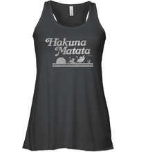 Load image into Gallery viewer, Disney Lion King Hakuna Matata Silhouette Women Racerback Tank