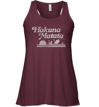 Load image into Gallery viewer, Disney Lion King Hakuna Matata Silhouette Women Racerback Tank