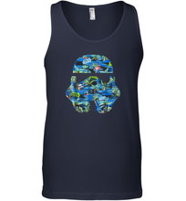 Load image into Gallery viewer, Star Wars Stormtrooper Hawaiian Print Helmet Men Cotton Tank Top